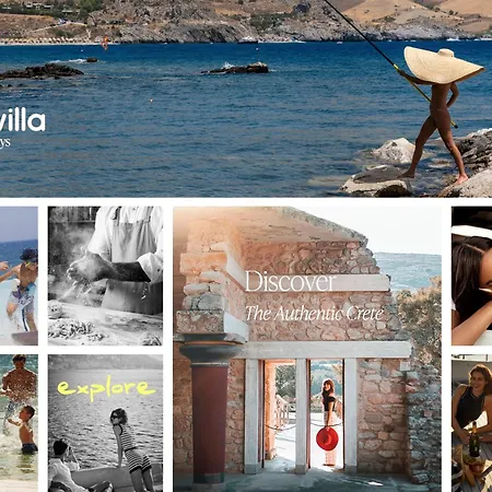 Villa Nisos Villa, Pool & Heated Spawhirlpool, Walking To Beach, By Thinkvilla Sfakaki