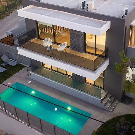 Villa Nisos Villa, Pool & Heated Spawhirlpool, Walking To Beach, By Thinkvilla