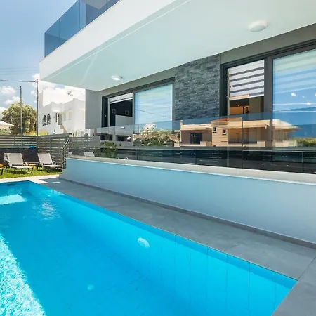 Nisos Villa, Pool & Heated Spawhirlpool, Walking To Beach, By Thinkvilla Villa *